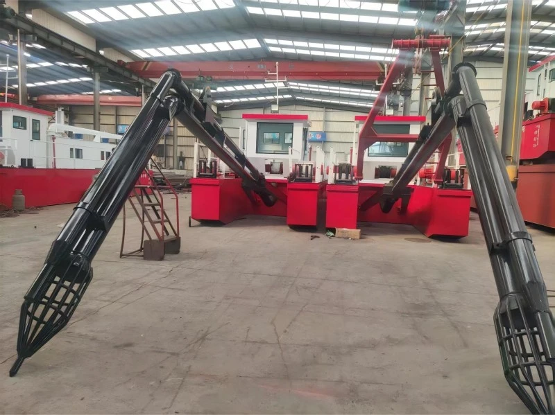 Jet suction sand dredger pipeline
