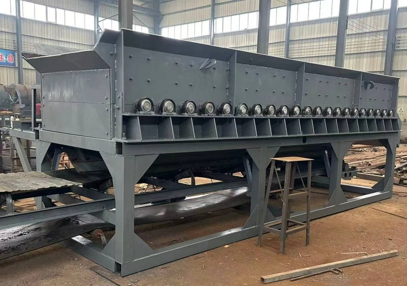 Mud and stone separator side view