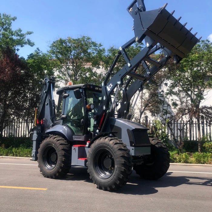 Standard 4CX backhoe loader hydraulic system detail
